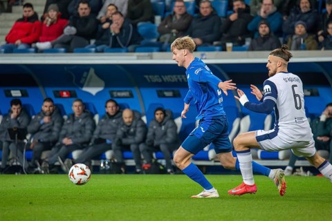 Football UEFA Europa League, 2024/25 season, matchday 7: TSG Hoffenheim v Tottenham Hotspur.