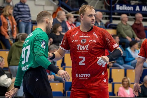 30.10.2024, 2nd HBL (German Handball League), Matchday 10: Eulen Ludwigshafen against VfL