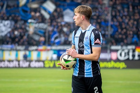 Football 3rd division, 2024/25 season, matchday 24: Waldhof Mannheim vs Hansa Rostock
