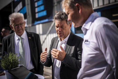 Federal Minister for Economic Affairs and Climate Protection Robert Habeck (Alliance 90/The Greens)