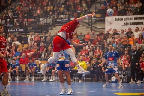 30.10.2024, 2nd HBL (German Handball League), Matchday 10: Eulen Ludwigshafen against VfL