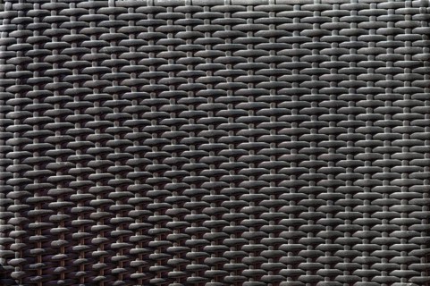 Structure, wickerwork of a backrest of a patio chair, Baden-Württemberg, Germany, Europe
