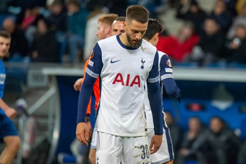 Football UEFA Europa League, 2024/25 season, matchday 7: TSG Hoffenheim v Tottenham Hotspur.