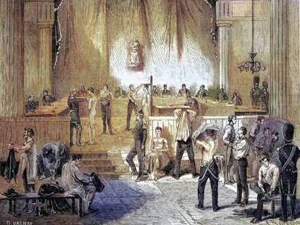 The Revision Council for the Mobile National Guard, Convocation and Examination of Soldiers, 1869,