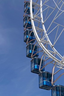 Ferris wheel, Hanse Sail, Warnemünde, Rostock, Mecklenburg-Western Pomerania, Germany, Europe