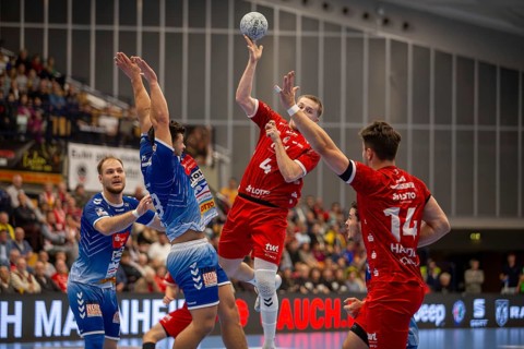 30.10.2024, 2nd HBL (German Handball League), Matchday 10: Eulen Ludwigshafen against VfL
