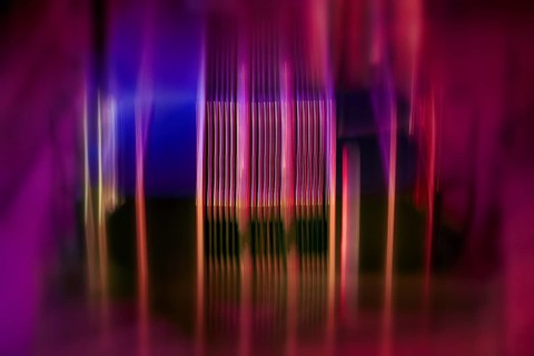 Bandoneon, bandonion, accordion at a milonga, concert, tango dance event, symbolic image, motion