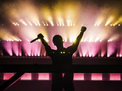 Kaytranada live on Timeless Tour 2025 at the Berlin Velodrom on 12.04.2025