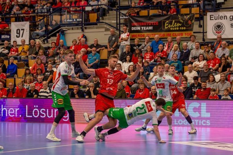 17.05.2024, 2nd HBL (German Handball League), Matchday 32: Eulen Ludwigshafen against GWD Minden