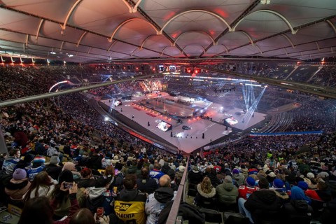 DEL, German Ice Hockey League season 2024/25, Matchday 27 (catch-up game) : DEL Winter Game Löwen