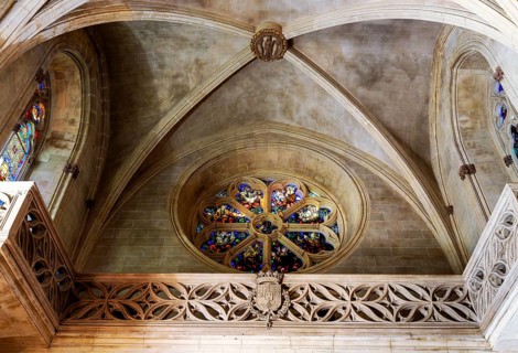 Interior design, Royal Palace Alumdaina, Palma de Majorca, Spain, Europe