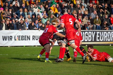European Men's Rugby Championship, match for 7th place: Germany vs. Switzerland in Heidelberg