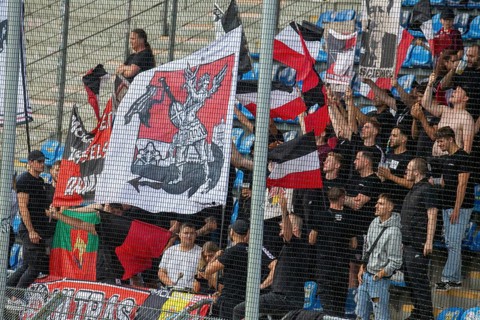 Football: Waldhof Mannheim vs RWD Molenbeek Belgium in Mannheim (preparation match for the 2024/25