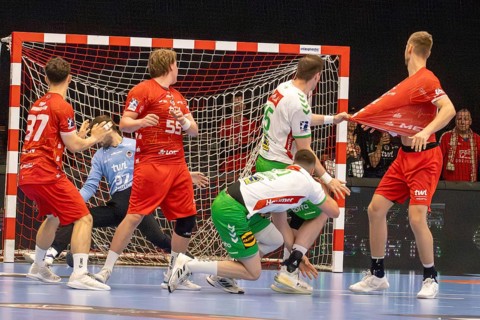17.05.2024, 2nd HBL (German Handball League), Matchday 32: Eulen Ludwigshafen against GWD Minden