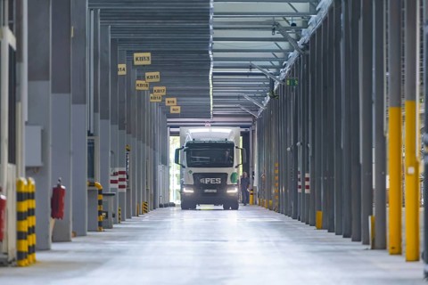 Presentation of the first fuel cell lorry from FES GmbH Fahrzeug-Entwicklung Sachsen. FES GmbH has