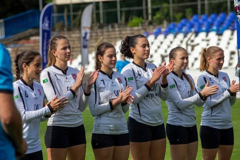 Fistball (Women) : Sopiga Porto Alegre against TSV Dennach (IFA 2024 Fistball World Tour Finals