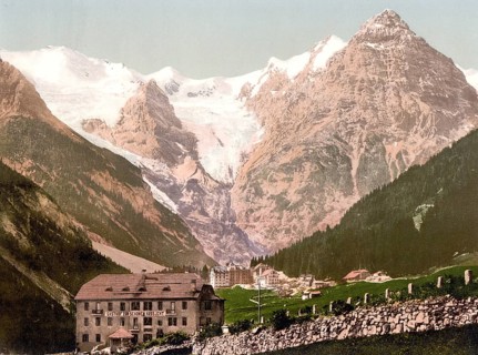 Hotel Trafoi, Hotel Bellevue, Beautiful View, at the foot of the Ortler in the Trafoi Valley, a
