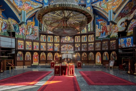 Kliment of Ohrid Church, Soborna Crkva, Skopje, North Macedonia, Balkans