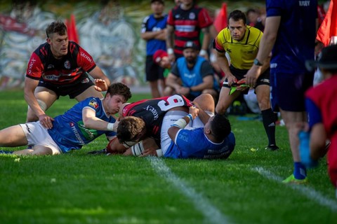 26.10.2024, Rugby 1st Bundesliga South/West, Season 2024/25, Matchday 12: SC Neuenheim vs SC
