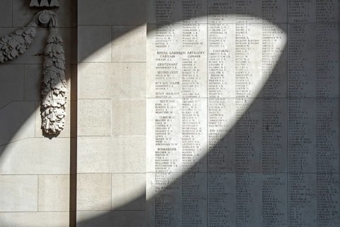 Menin Gate, Menenpoort, WW1 memorial for the missing soldiers of Commonwealth nations who died in