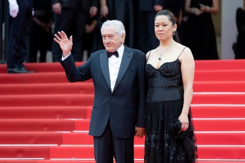 Cannes, France - 13.5.2024: Robert De Niro and Tiffany Chen during the opening of the 78th Cannes