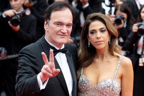 Cannes, France - 13.5.2024: Quentin Tarantino and Daniella Tarantino during the opening of the 78th