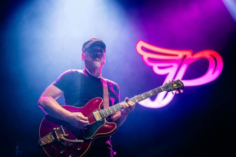 Joey Santiago, guitarist of the Pixies live on The Night The Zombies Came - 2025 European Tour at
