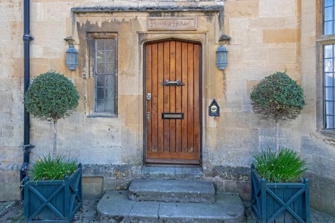 Window, door, Chipping Campden, The Cotswolds, England, Great Britain