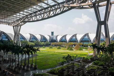 Bangkok-Suvarnabhumi Airport, Bangkok, Thailand, Asia