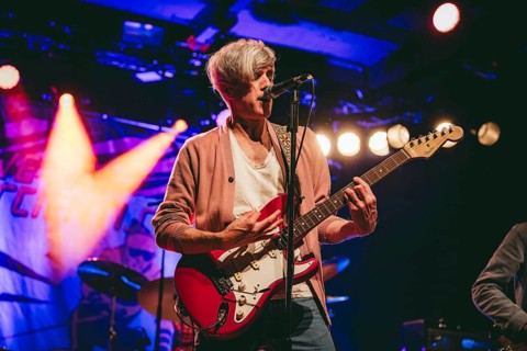 Keith Murray, singer and guitarist of We are Scientists live on Europe 2025 Tour at the Columbia