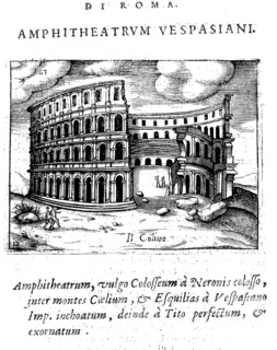 L anfiteatro detto colosseo, Colosseum is the largest of the amphitheatres built in ancient Rome,
