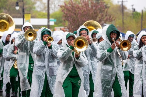 Detroit, Michigan USA - 4 May 2025 - The annual Cinco de Mayo parade was held in southwest Detroit,