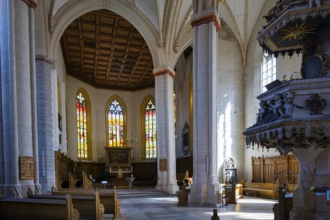 Market Church of St Boniface, Bad Langensalza, Thuringia, Germany, Europe