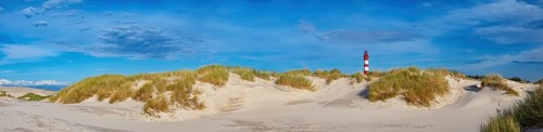 Amrum Island, landscape Germany, dune, dunes, grass, structure, shape, vegetation, lighthouse,