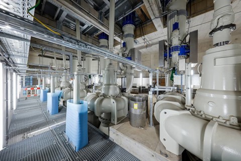 28.10.2020, Oberhausen, Ruhr area, North Rhine-Westphalia, Germany - Emscher conversion, new