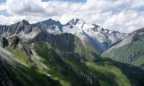 High mountains, Lasörling Group, Hohe Tauern, Austria, Europe