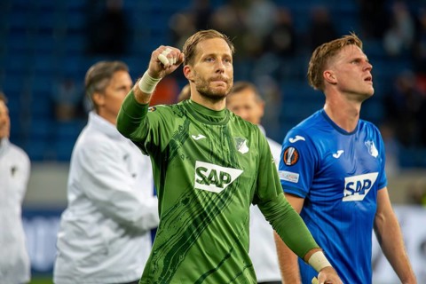 Football UEFA Europa League, 2024/25 season, matchday 2: TSG Hoffenheim v Dynamo Kiev. Great joy
