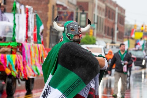 Detroit, Michigan USA - 4 May 2025 - The annual Cinco de Mayo parade was held in southwest Detroit,