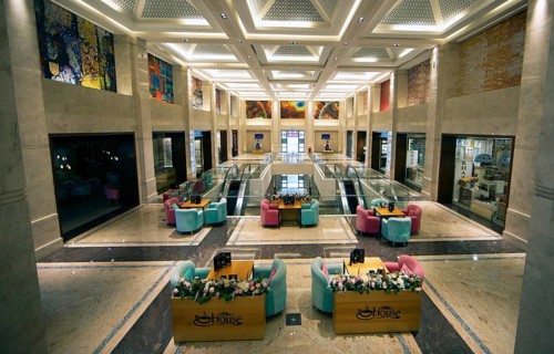 Shopping centre in Muscat, Oman, Asia