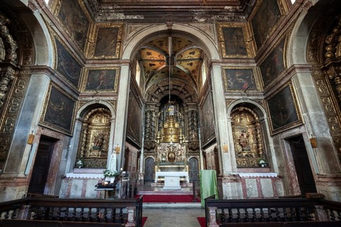 Church, Igreja de São Cristóvão, Mouraria neighbourhood, Lisbon, Portugal, Europe