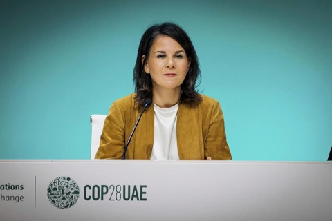 Annalena Baerbock (Buendnis 90 Die Gruenen), Bundesaussenministerin, aufgenommen im Rahmen einer