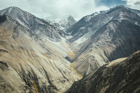 Descent from Daliz Pass, Wakhan Corridor, Afghanistan, Asia
