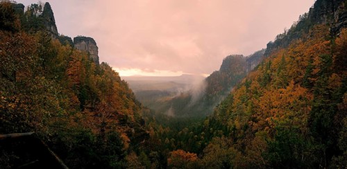 Prebischgrund in Bohemian Switzerland