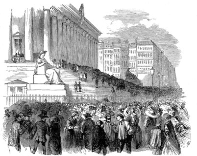 The receipt of the stock exchange on the day of the closing of the subscription of the bond, War