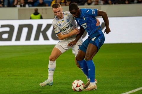 Football UEFA Europa League, 2024/25 season, matchday 2: TSG Hoffenheim v Dynamo Kiev. Picture: