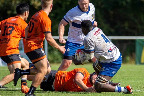 07.09.2024, Rugby 1st Bundesliga South/West, Season 2024/25, Matchday 1: RG Heidelberg vs TSV