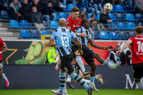 Football 3rd division, 2024/25 season, matchday 15: Waldhof Mannheim v Hannover 96 II
