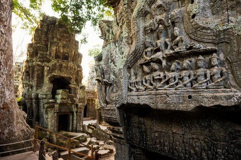 Ta Prohm, Angkor Wat, Angkor, UNESCO World Heritage Site, Siem Reap, Cambodia, Indochina, Southeast