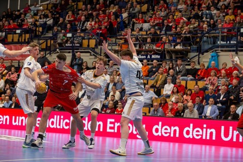 09.04.04.2024, 2nd HBL, German Handball League, Matchday 28) : Eulen Ludwigshafen against TSV