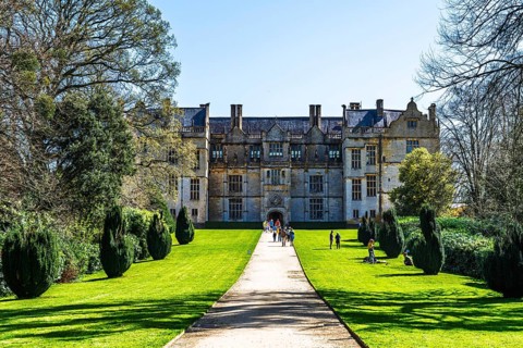 Montacute House and Garden, Montacute, Somerset, England, United Kingdom, Europe